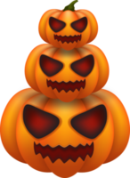 elementi di halloween png trasparente