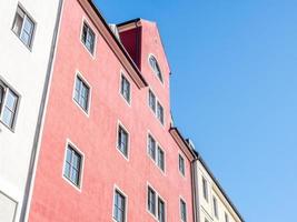 City scene and buildings in Munich photo