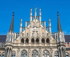 nuevo ayuntamiento, neues rathaus, en munich, alemania foto