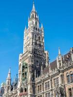 nuevo ayuntamiento, neues rathaus, en munich, alemania foto