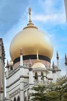 foto de detalle de masjid sultan en singapur