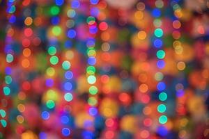 Abstract colorful circular bokeh. photo