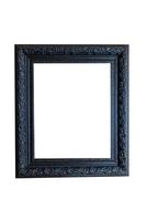 Wooden frame isolated. photo