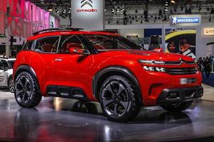 frankfurt - sept 2015 citroen aircross concept presentado en iaa foto