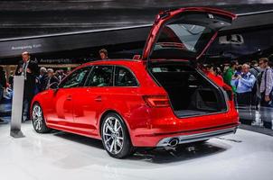 FRANKFURT - SEPT 2015 Audi A4 3.0 TDI quattro presented at IAA photo