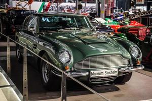 SINSHEIM, GERMANY - MAI 2022 green Aston Martin DB 6 Vantage 1965 324ps photo