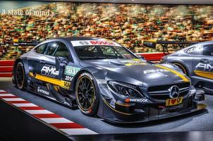 FRANKFURT - SEPT 2015 Mercedes-Benz AMG C63 DTM Coupe presented photo