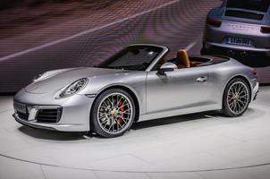 FRANKFURT - SEPT 2015 Porsche 911 991 Carrera S cabrio presente photo