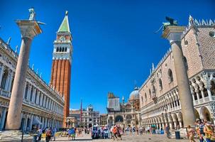 VENICE, ITALY - JUN 2014 The St. Mark's Square, Piazza San Marc photo