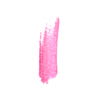 trazo de pincel de acuarela rosa png