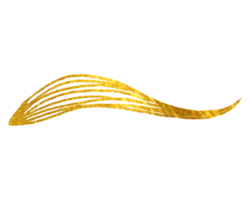 Blattgold glitzert metallisch png