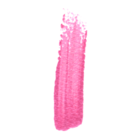 Pink watercolor brush stroke png