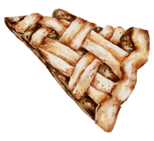 akvarellbageri, bröd, paj, baka, handmåla png