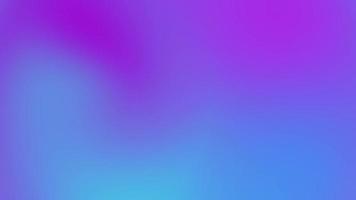 Fondo suave de luces de neón púrpura y azul degradado de movimiento multicolor con bucle sin interrupción de animación. foto