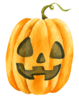 elemento acquerello di halloween png