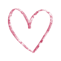 Valentine's Day Hearts hand draw png