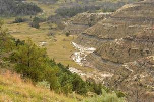 Badlands with Mounds in the Rugged North West photo