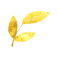 Blattgold glitzert metallisch png