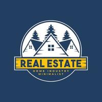 real estate logo design vector