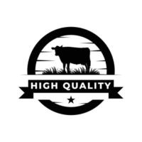 farm logo design template vector illustration