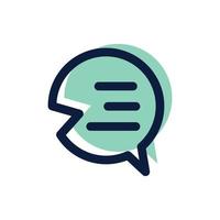 chat messaging icon illustration vector