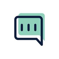 chat messaging icon illustration vector