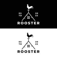 Ilustración de vector de plantilla de diseño de logotipo de granja