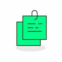 document icon vector illustration