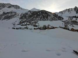 Winter in Malbun, Liechtenstein photo