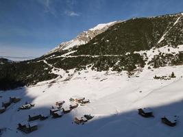 Winter in Malbun, Liechtenstein photo