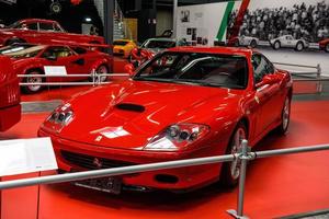 SINSHEIM, GERMANY - MAI 2022 red Ferrari 575 M Maranello sports car photo