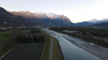 Mountains in Liechtenstein photo
