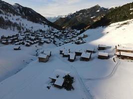 Winter in Malbun, Liechtenstein photo
