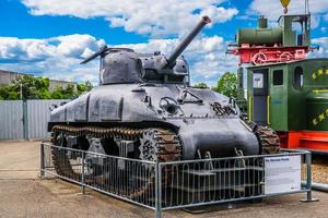 SINSHEIM, GERMANY - MAI 2022 US Medium Tank, M4 Sherman 1942 photo