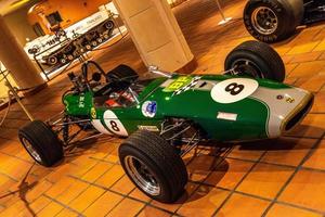 fontvieille, monaco - jun 2017 green lotus 25 fórmula uno f1 19 foto