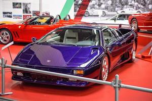 SINSHEIM, GERMANY - MAI 2022 violet purple Lamborghini Diablo VT Roadster photo