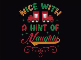 Christmas t-shirt design vector file