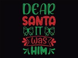 Christmas t-shirt design vector file