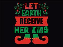 Christmas t-shirt design vector file