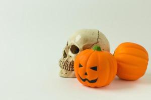 The Halloween  on white background image. photo