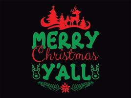 Christmas t-shirt design vector file