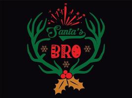 Christmas t-shirt design vector file