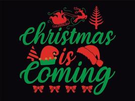 Christmas t-shirt design file vector