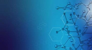 molecule 3d rendering for  science  content. photo