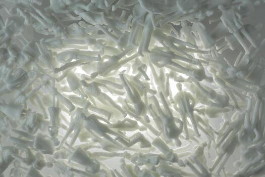 Abstract background with shining bokeh multi colour image. photo