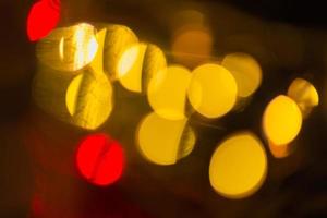 The Abstract background with shining bokeh multi colour image. photo