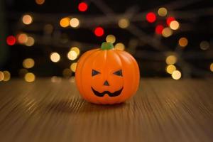 The Halloween  in night light background image. photo
