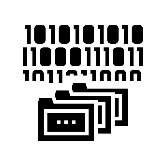 Binary Code Icon Vector Art, Icons, and Graphics for Free Download
