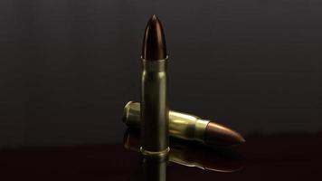 bullets 3d rendering for  abstract background. photo