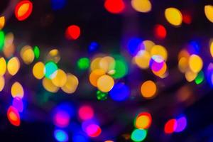 el fondo abstracto con una brillante imagen multicolor de bokeh. foto